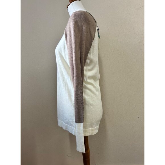 NWT 41 Hawthorn Stitchfix Nio Pullover Sweater Womens Size M Soft Off-white - Picture 5 of 10